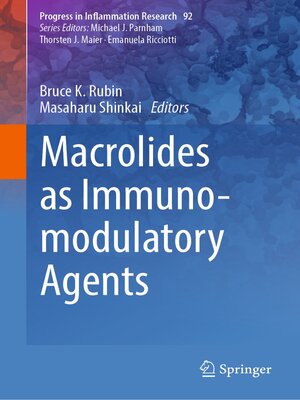 cover image of Macrolides as Immunomodulatory Agents